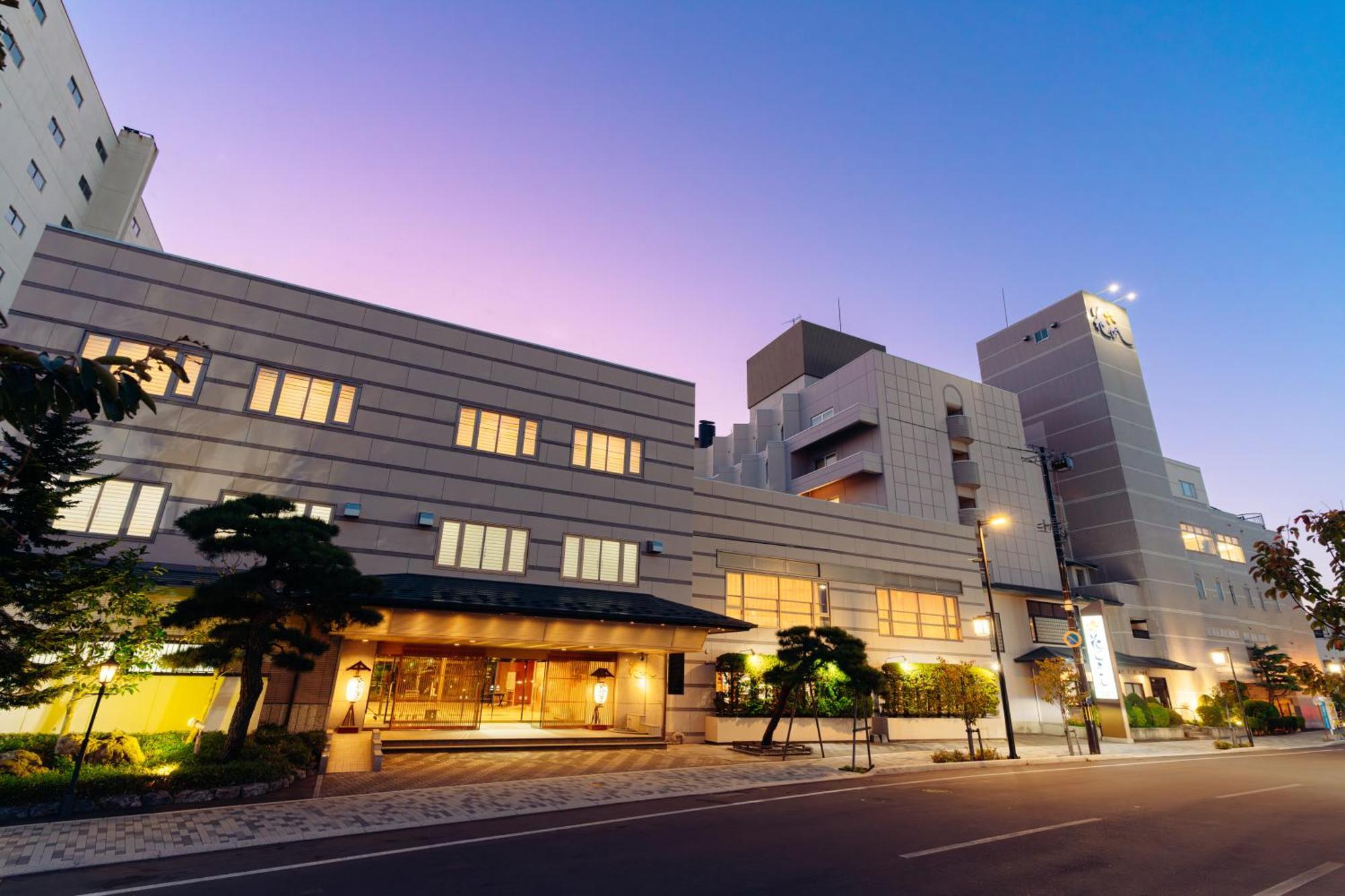 Hanabishi Hotel Hakodate Bagian luar foto